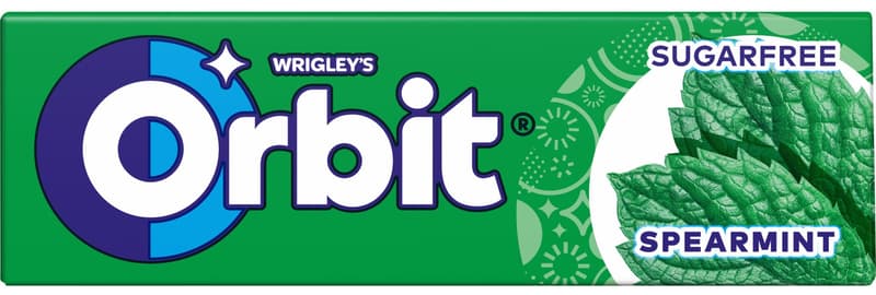 Wrigley's Orbit mint-free sugar chewing gum
