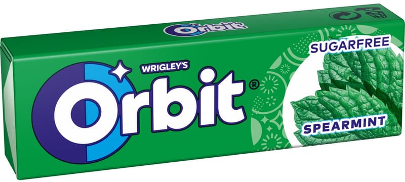 Wrigley's Orbit mint-free sugar chewing gum