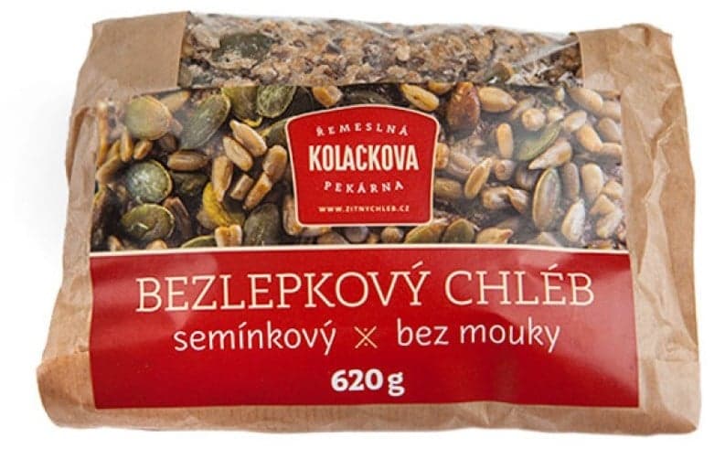 Koláčkova pekárna Organic Gluten-free bread semínkový