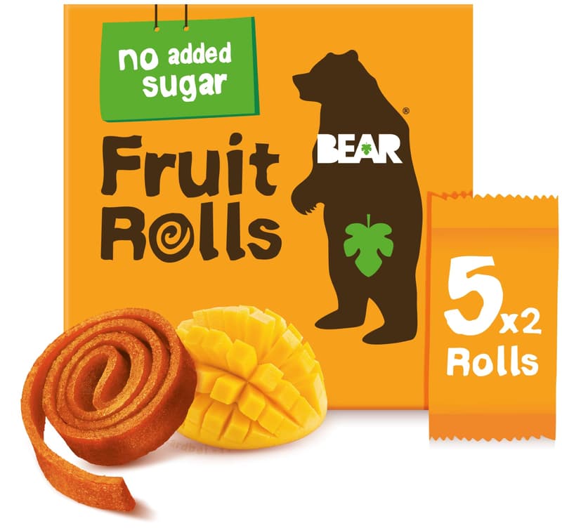 Bear Fruit Rolls ovocné rolované plátky mango 5×20 g