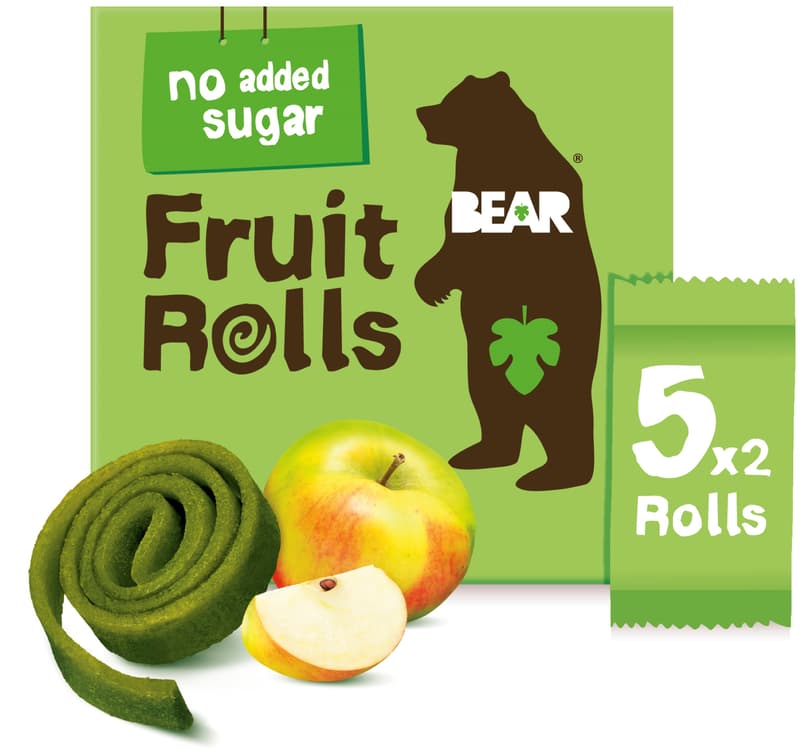 Bear YOYO apple & pear jelly stripes 5x20g