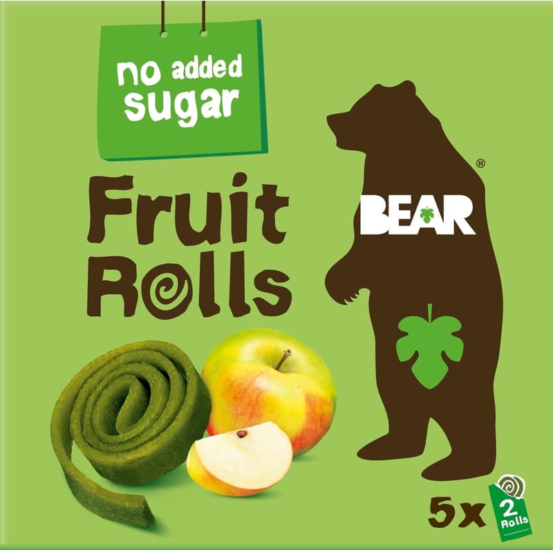 Bear YOYO apple & pear jelly stripes 5x20g