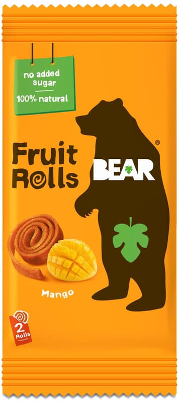 Bear Fruit rolled mango slices