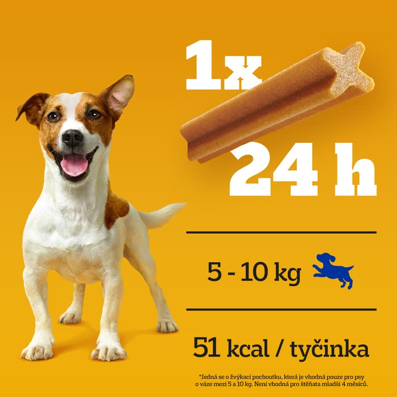 Pedigree Dentastix small pro psy 5–10 kg