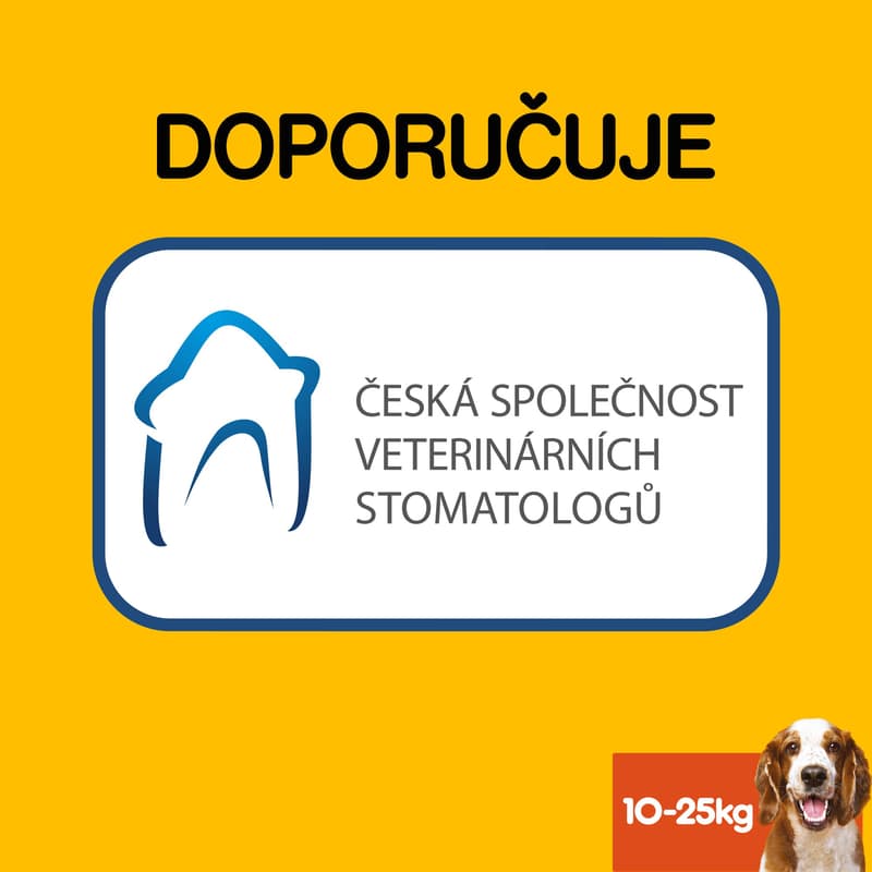 Pedigree Dentastix medium pro psy 10–25 kg