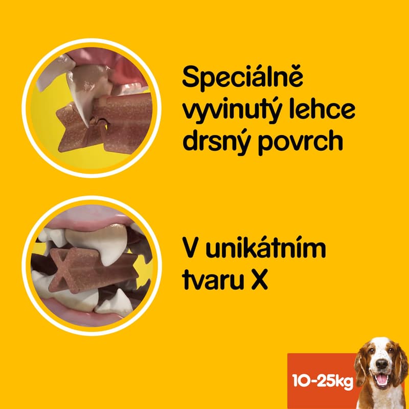 Pedigree Dentastix medium pro psy 10–25 kg