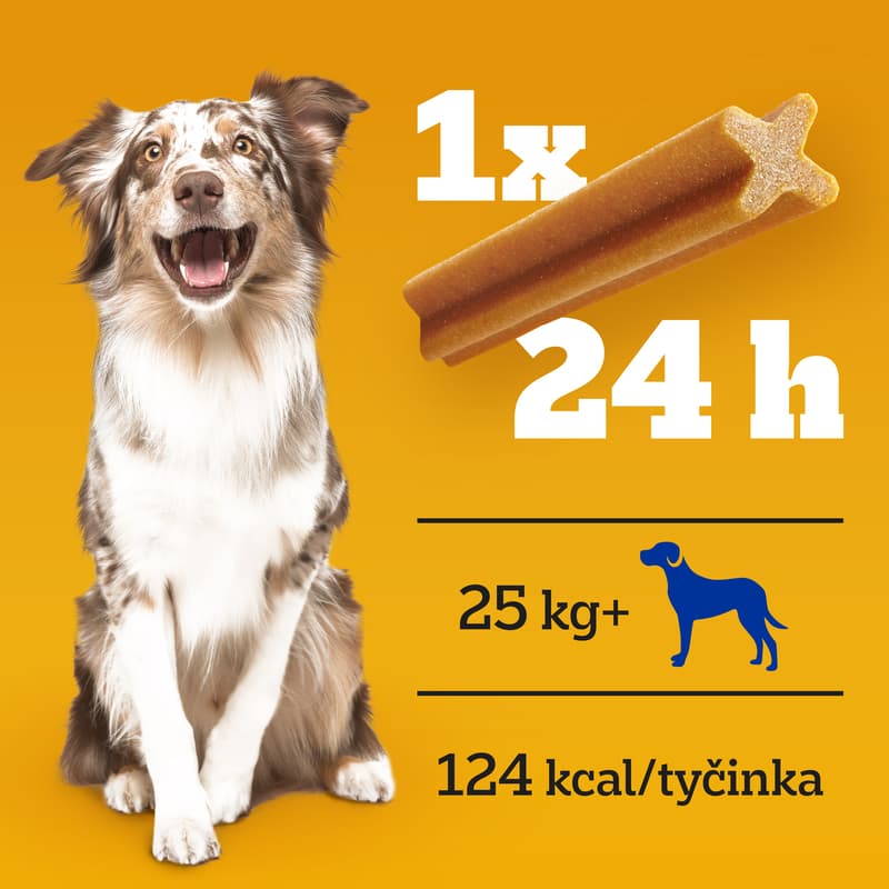 Pedigree Dentastix large pro psy 25kg+