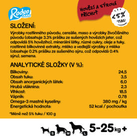 Pedigree Rodeo DUO Chewy sticks for dogs with beef