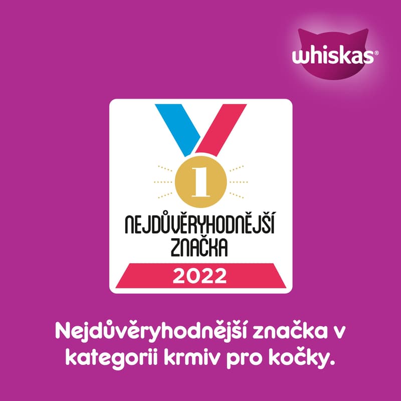 Whiskas Kapsičky klasický výběr ve šťávě pro koťata 12×85 g