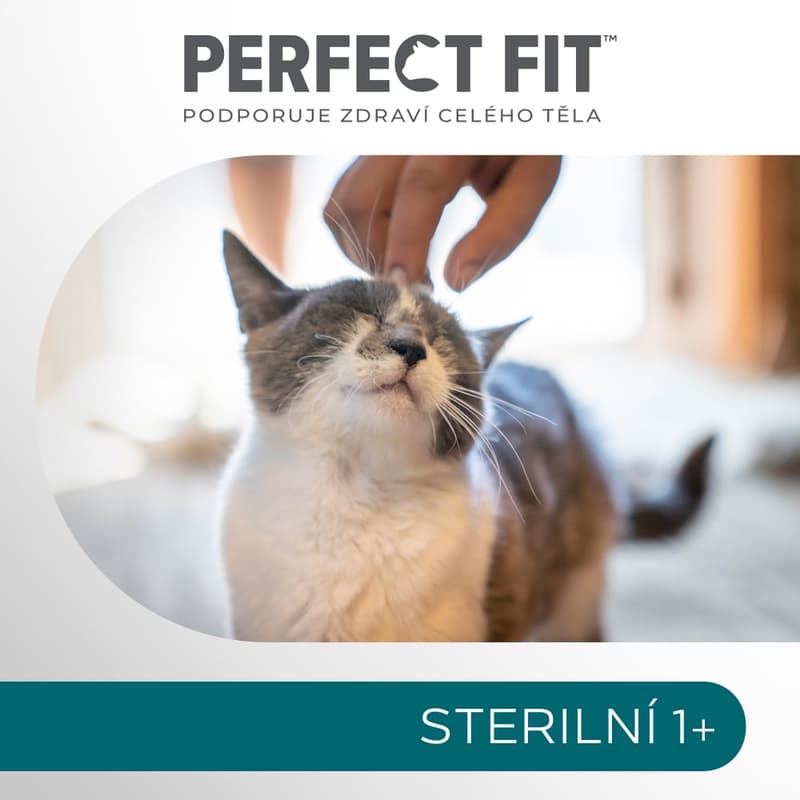 Perfect Fit Sterile Granule pro dospělé kastrované kočky – bohaté na kuře