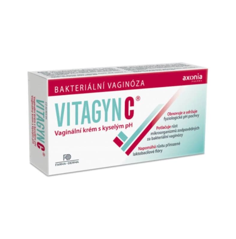 VITAGYN C vaginální krém s kyselým pH 30g
