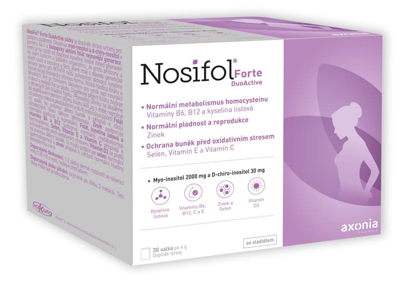 NosiFol Forte DuoActive bags 30x4g