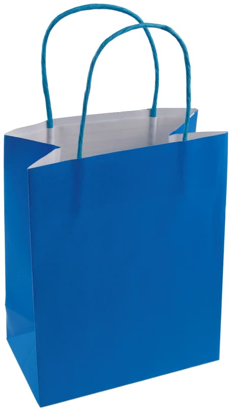 Niteola Paper gift bag blue 18×23 cm
