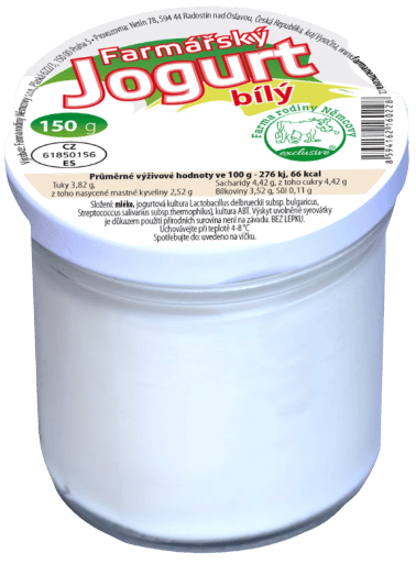 Farma rodiny Němcovy Jogurt bílý