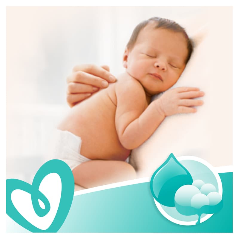 Pampers Fresh clean vlhčené ubrousky 12×52 ks