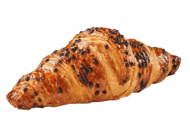 Croissant plněný lískooříškovým krémem