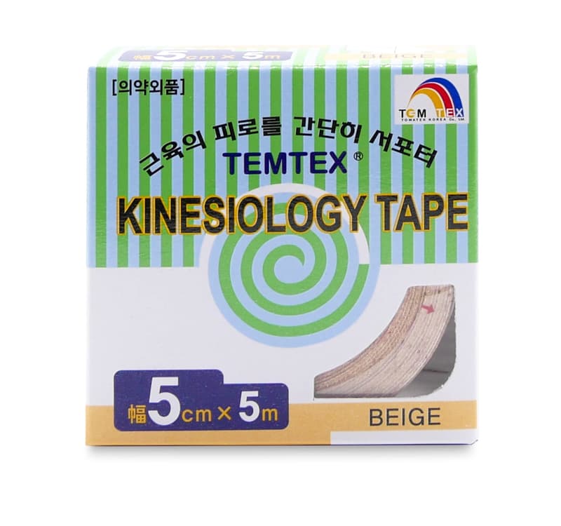 Tejp. TEMTEX kinesio tape beige 5cmx5m