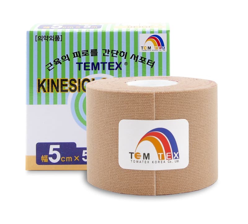 Tejp. TEMTEX kinesio tape beige 5cmx5m