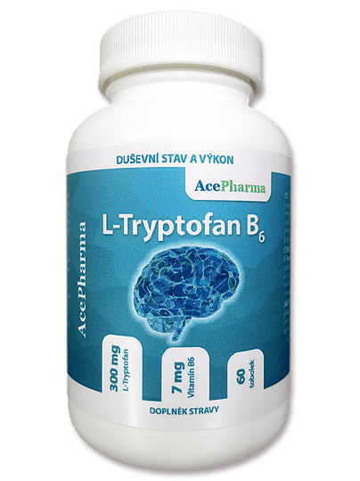 AcePharma L-tryptofan B6 307mg 60 tobolek