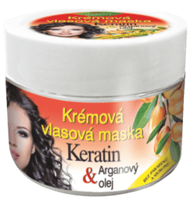 Bione cosmetics BIO Krémová vlasová maska arganový olej a karité