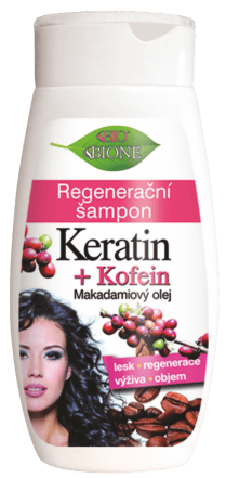 Bione cosmetics BIO Keratin + Caffeine regenerating shampoo