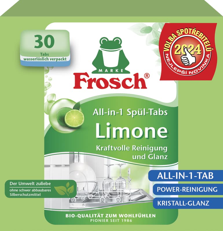 Frosch Dishwasher Tablets Lemon