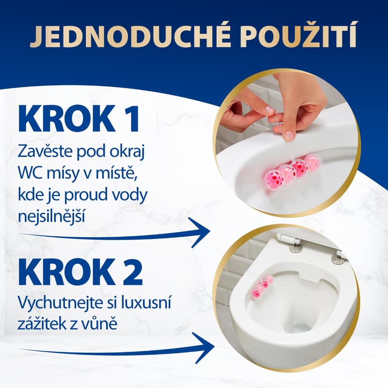 Bref DeLuxe Magnolia WC blok