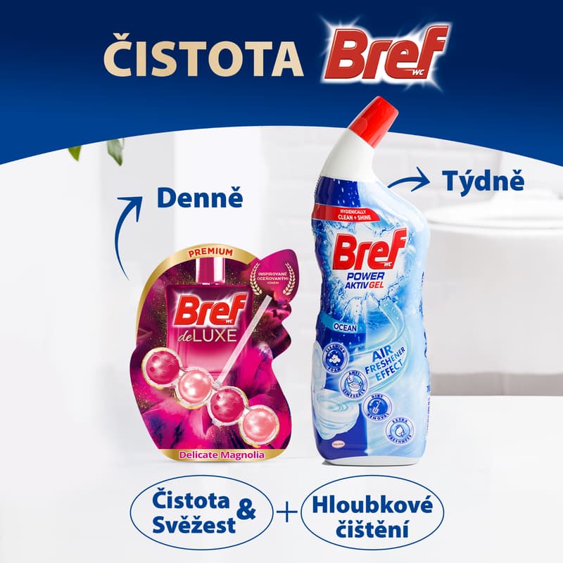Bref DeLuxe Magnolia WC blok