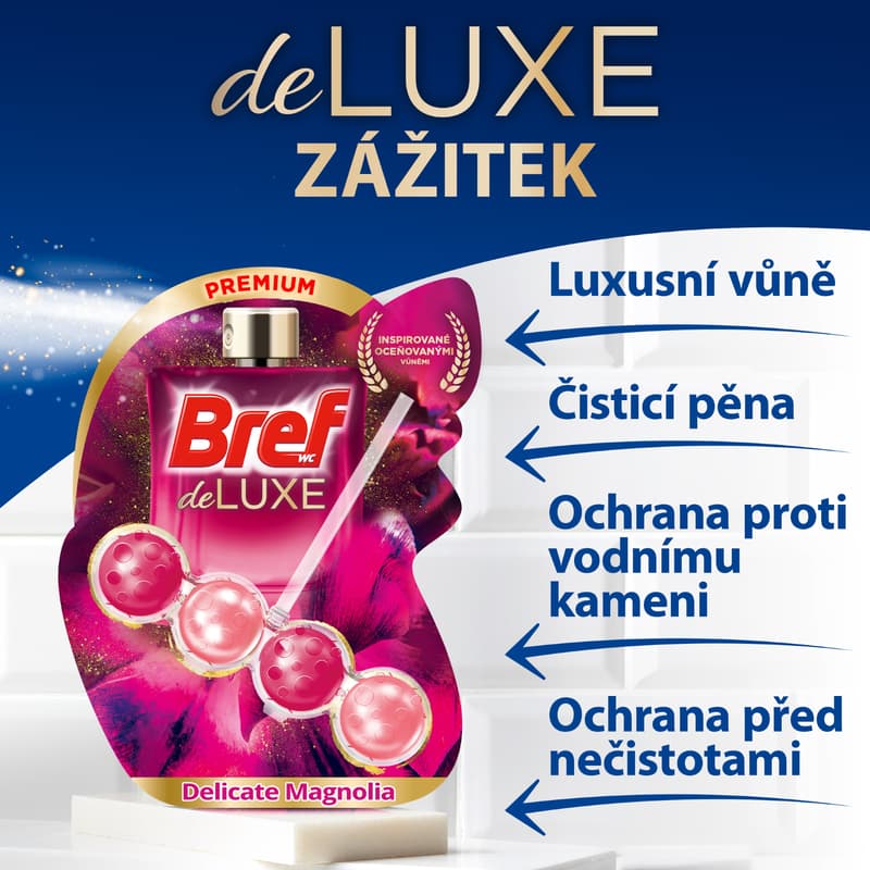 Bref DeLuxe Magnolia WC blok