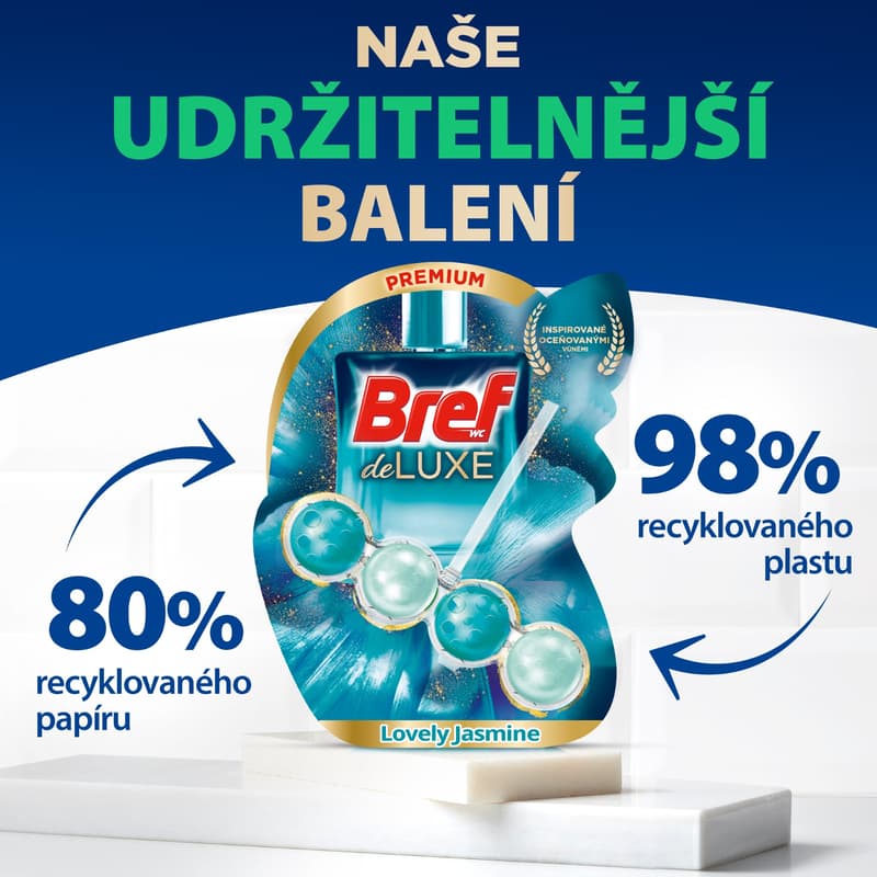 Bref DeLuxe Jasmine WC block