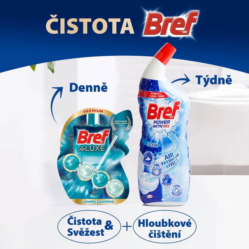 Bref DeLuxe Jasmine WC block