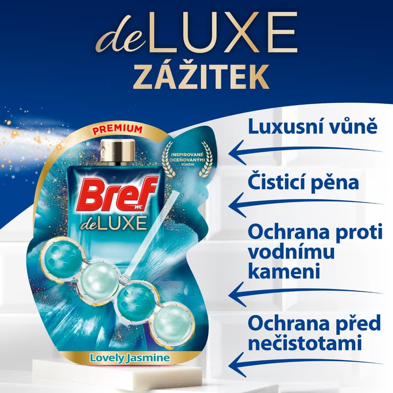 Bref DeLuxe Jasmine WC block