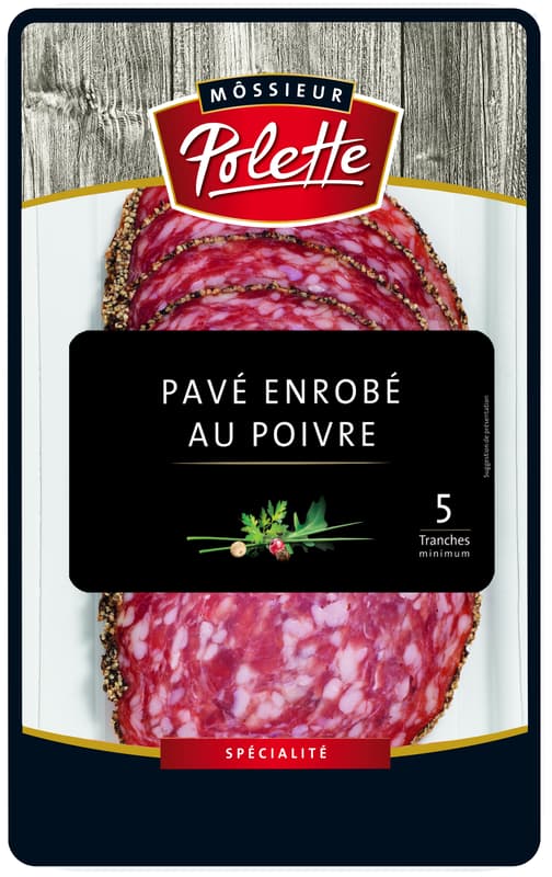 Môssieur Polette Pavé s pepřem