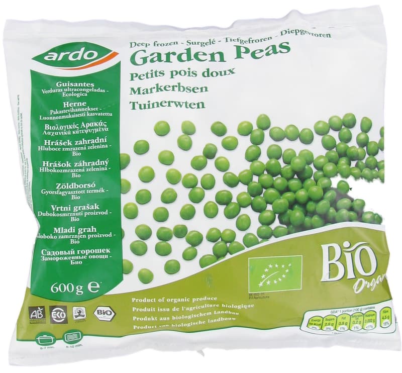 Ardo BIO garden peas