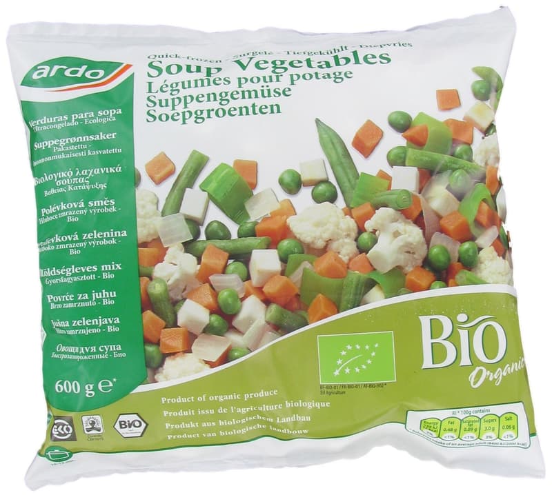 Ardo BIO soup vegetables