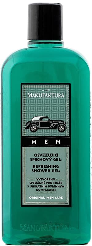 Manufaktura Men shower gel beer and herbs