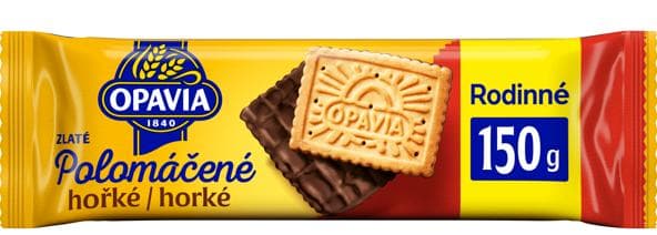 Opavia Gold Half-dipped biscuits bitter
