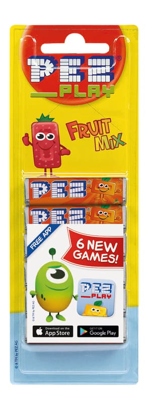PEZ Fruit sticks 6 × 8,5 g