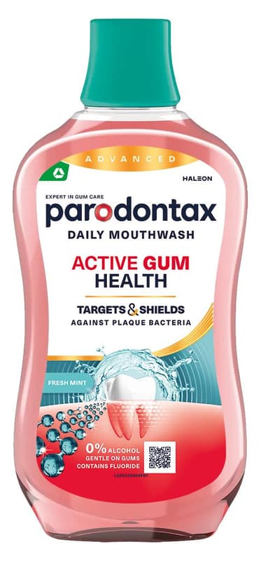 Parodontax Active Gum Health Fresh Mint mouthwash