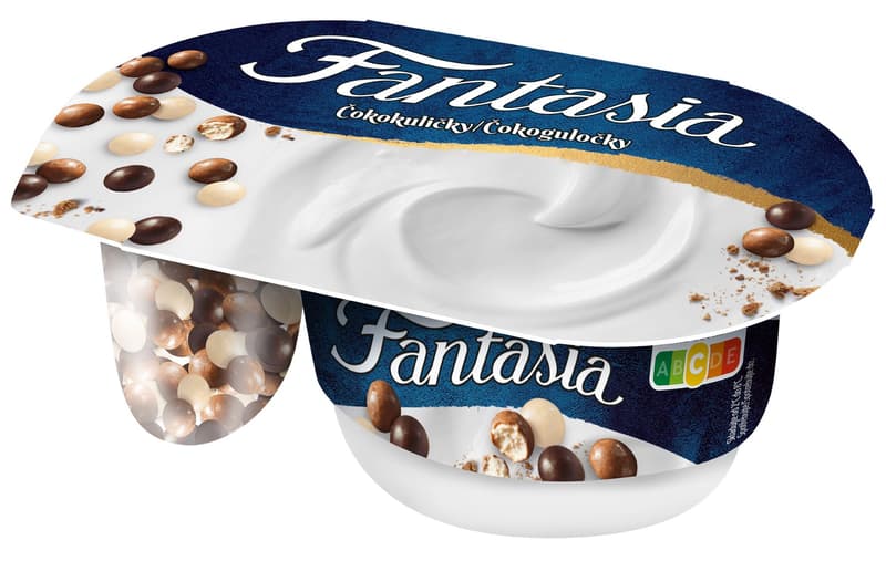 Danone Fantasia chocolate temptation chocoballs