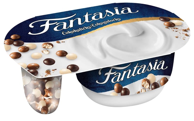 Danone Fantasia chocolate temptation chocoballs