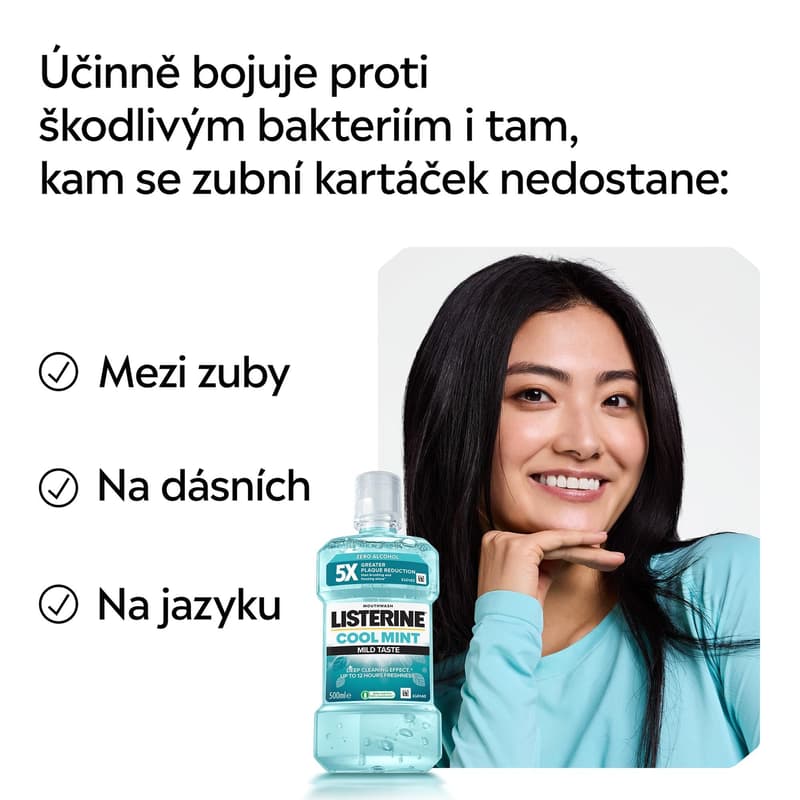 Listerine Cool Mint Mild Taste Mouthwash