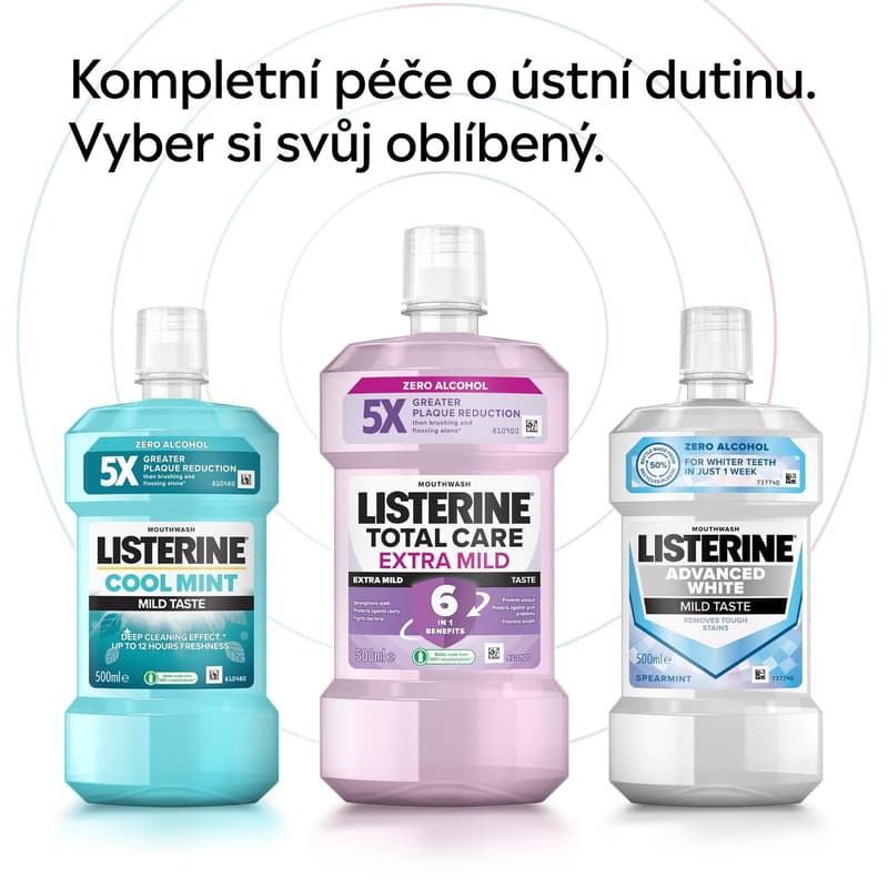 Listerine Cool Mint Mild Taste Mouthwash