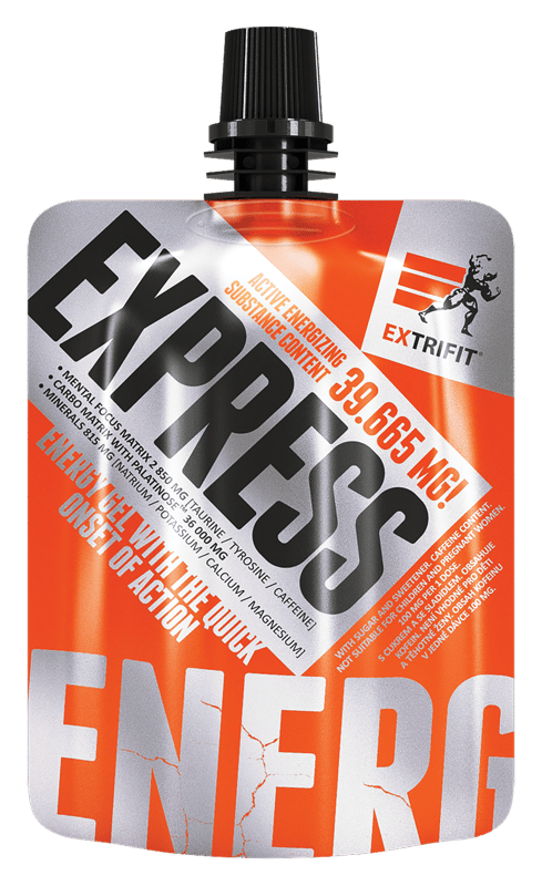 Extrifit Express Energy gel limetka