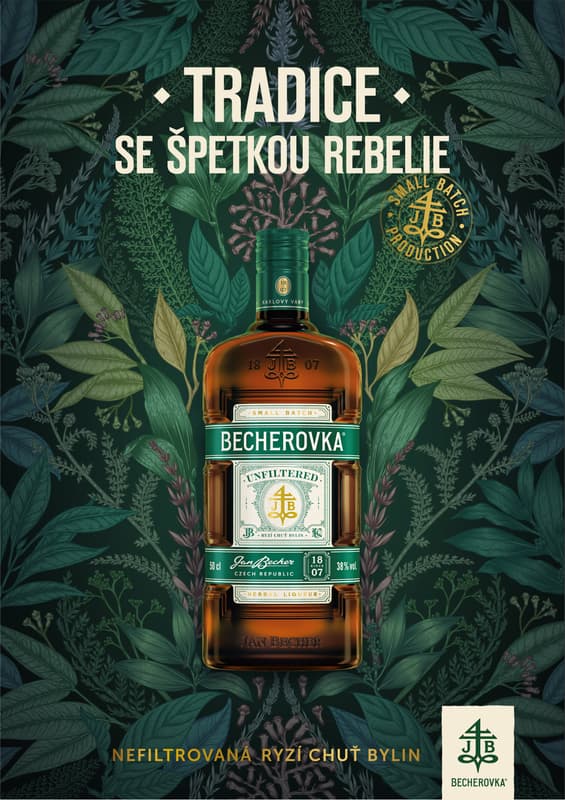 Becherovka unfiltered 39% vol.