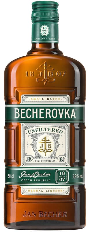 Becherovka unfiltered 39% vol.