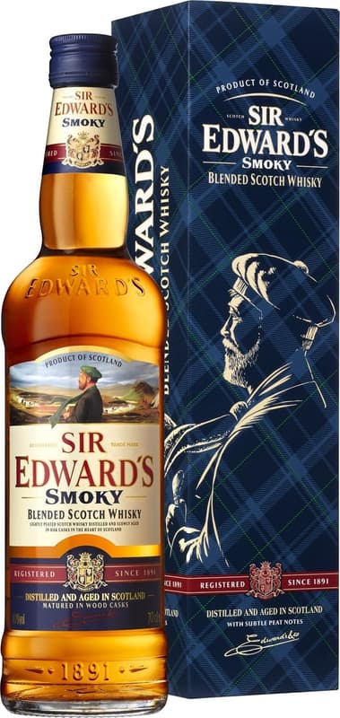 Sir Edward's Smoky Blended Scotch Whiskey 40% vol.