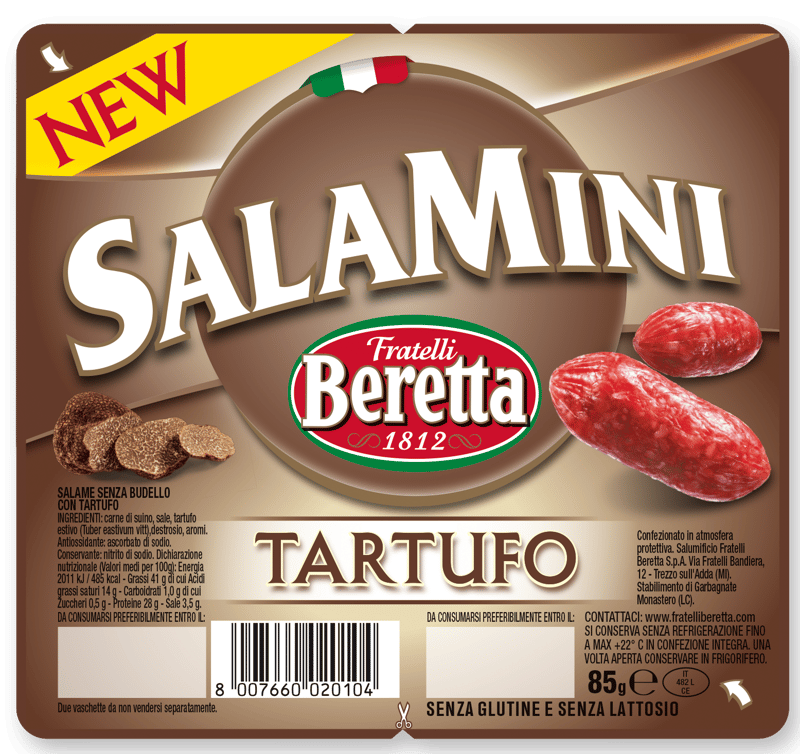 Fratelli Beretta Tapas SalaMini with black truffle