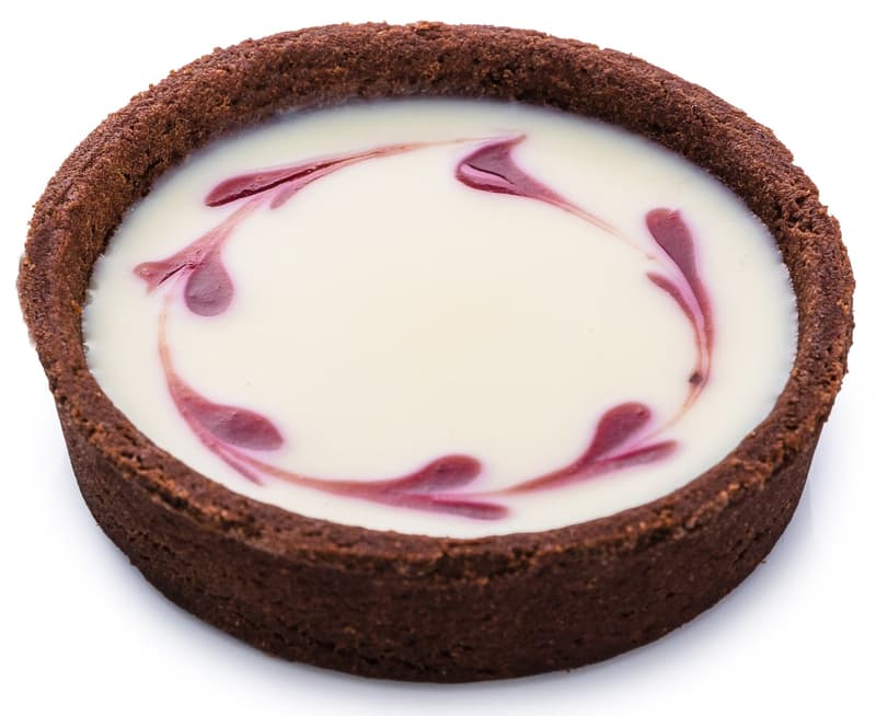 Rohlik.cz Tartlet with white chocolate and raspberry