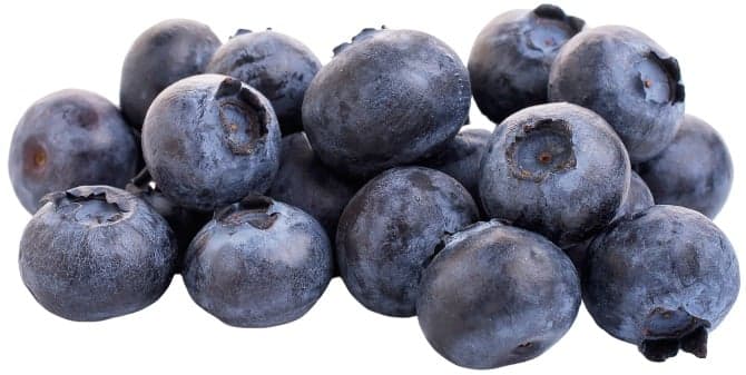 BIO blueberries, tray
